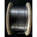 Cuerda de alambre de acero galvanizado de 7x7 DIA.1.5MM